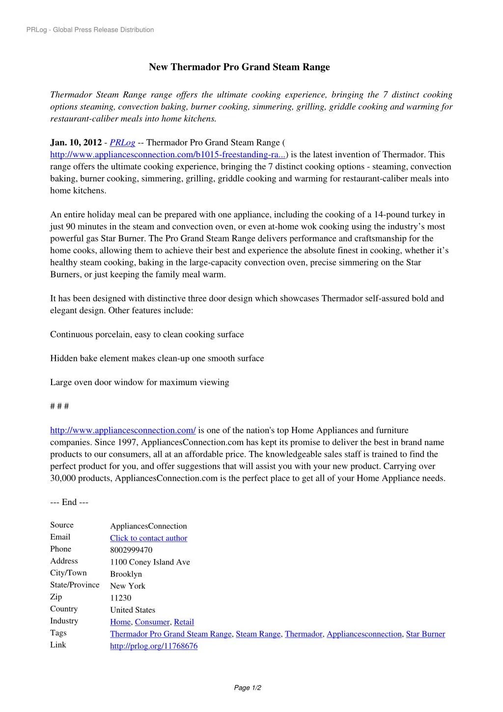 PPT AppliancesConnection Reviews