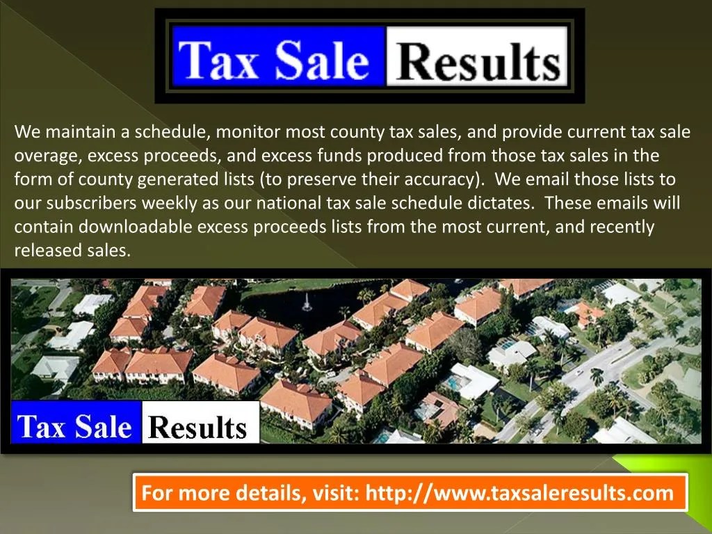 PPT Tax sale los angeles county PowerPoint Presentation, free