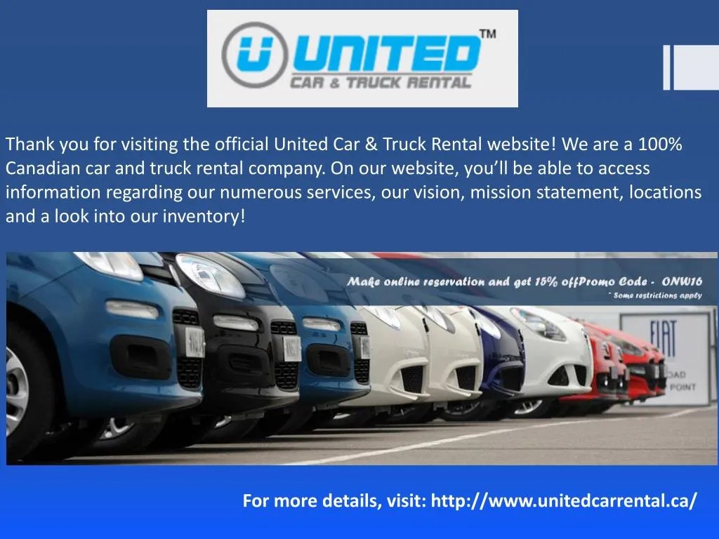 PPT Rental Cars Toronto PowerPoint Presentation, free download ID7348613