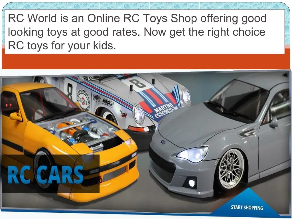 PPT Online RC Toys Shop PowerPoint Presentation, free download ID