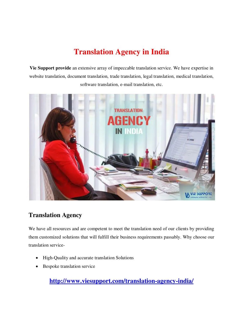 PPT Translation Agency in India PowerPoint Presentation, free