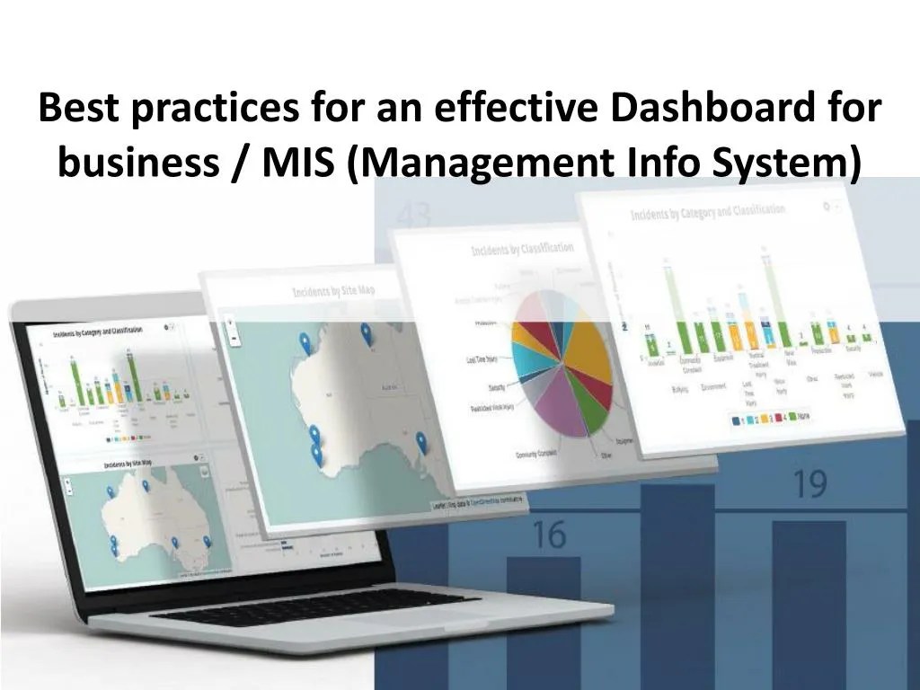 PPT Best practices for an effective Dashboard for business / MIS