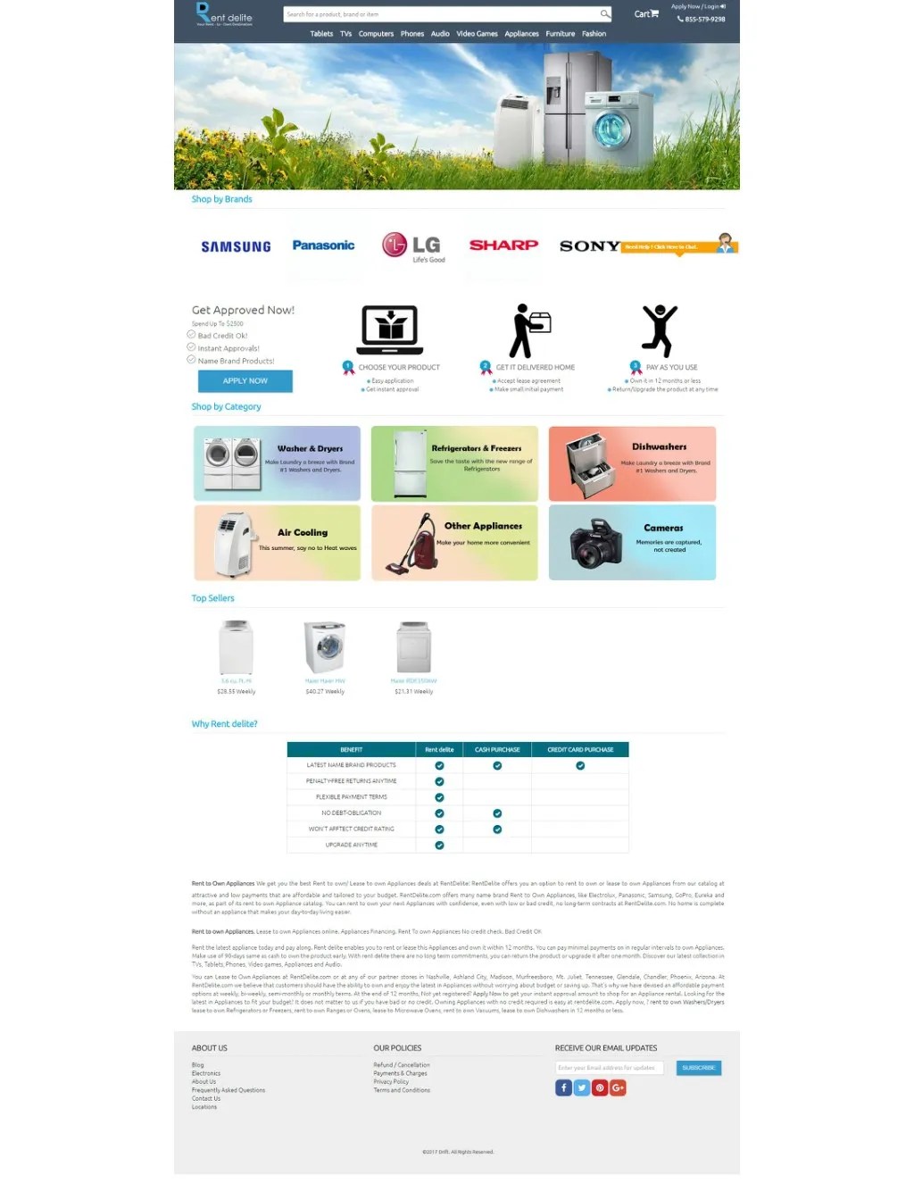 PPT Rent to Own Appliances Online PowerPoint Presentation, free