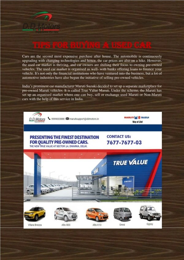 PPT Roadworthy tips for buying or selling a used car PowerPoint