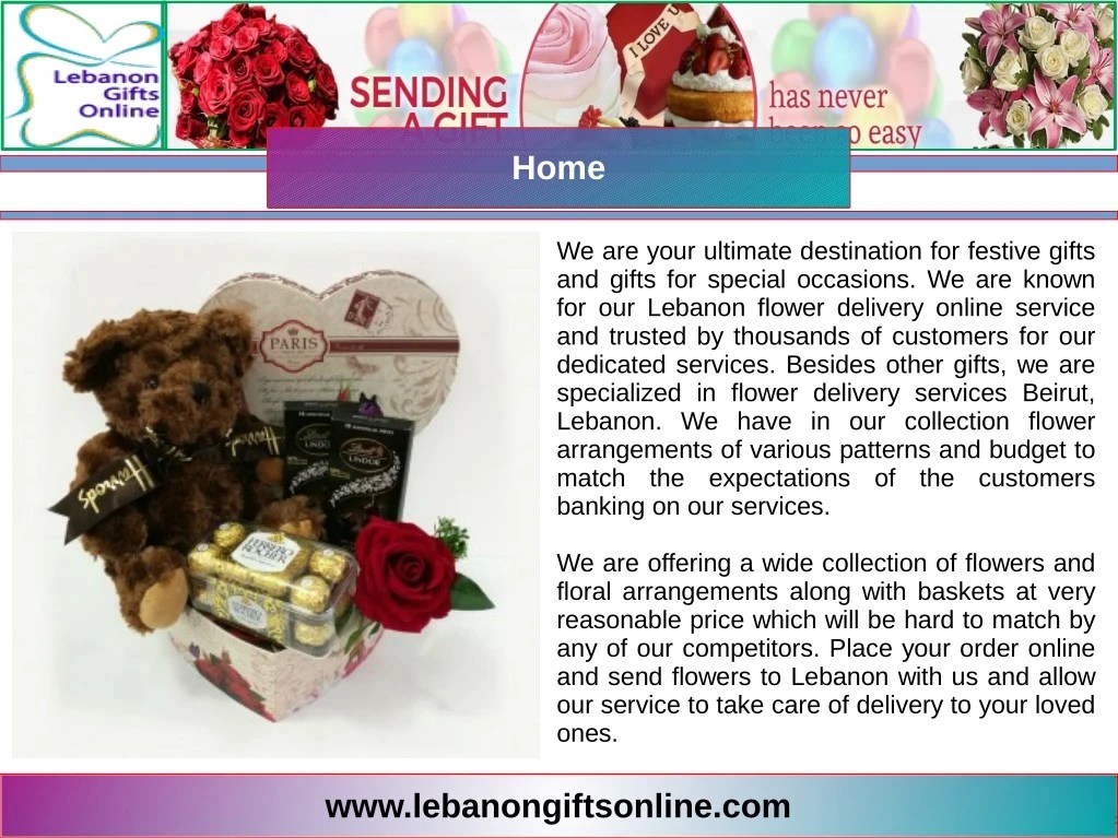 PPT Exotica Lebanon PowerPoint Presentation, free download ID8107912