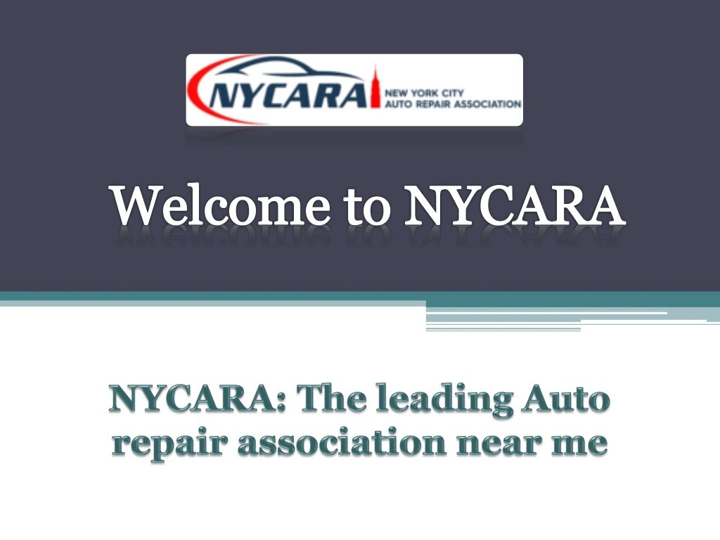 PPT NYCARA Car Dealer Association It’s time to visit the best car