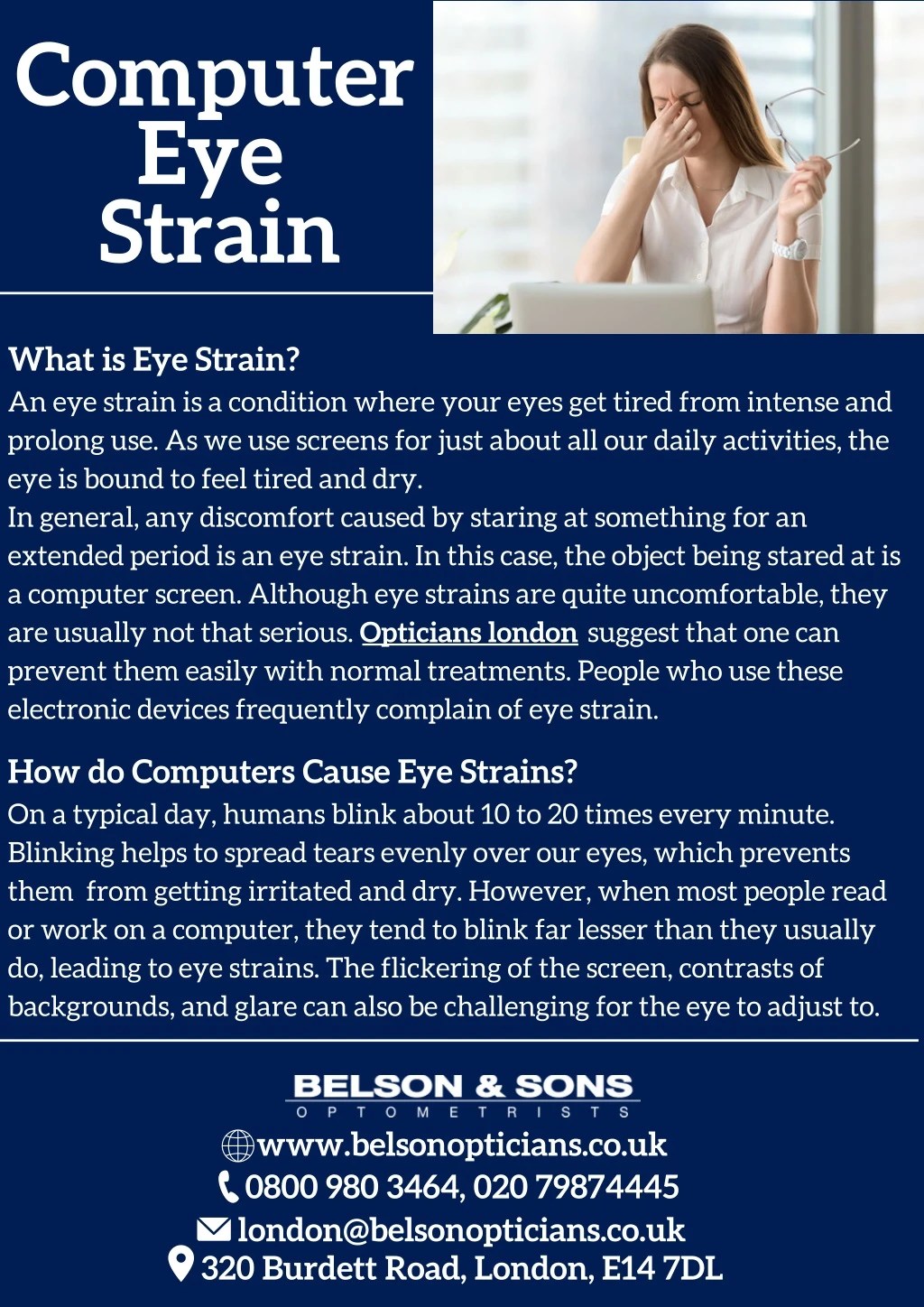 PPT Computer Eye Strain PowerPoint Presentation, free download ID