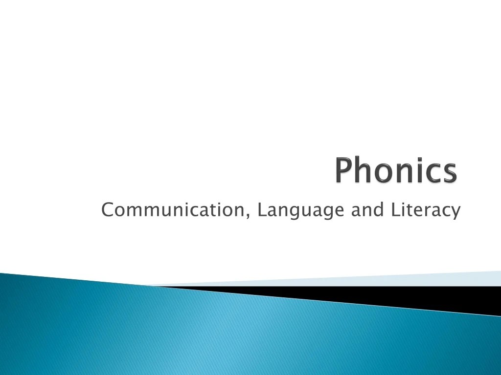 PPT Phonics PowerPoint Presentation, free download ID8836725
