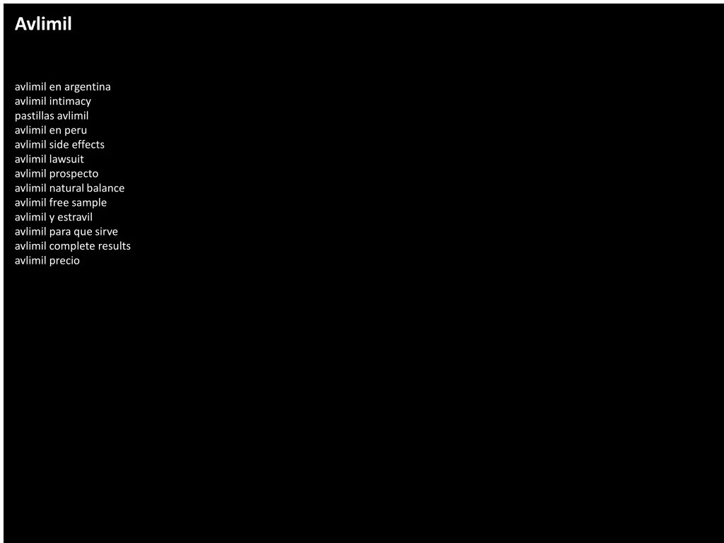 PPT Avlimil Natural Balance for Enhanced Intimacy PowerPoint