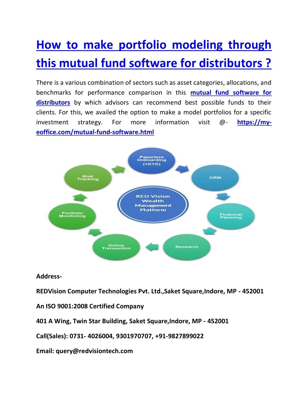 PPT How to make portfolio modeling through this mutual fund software