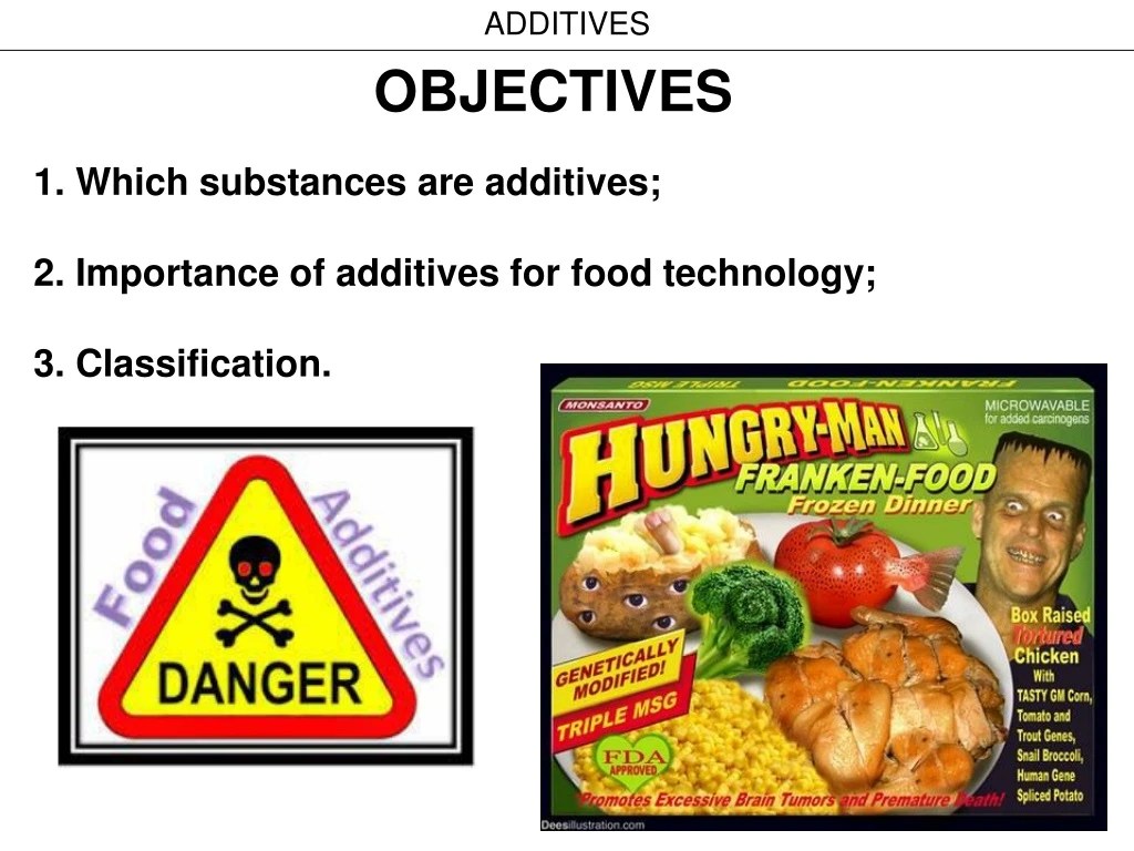 PPT Importance of Food Additives for Stability and Quality PowerPoint