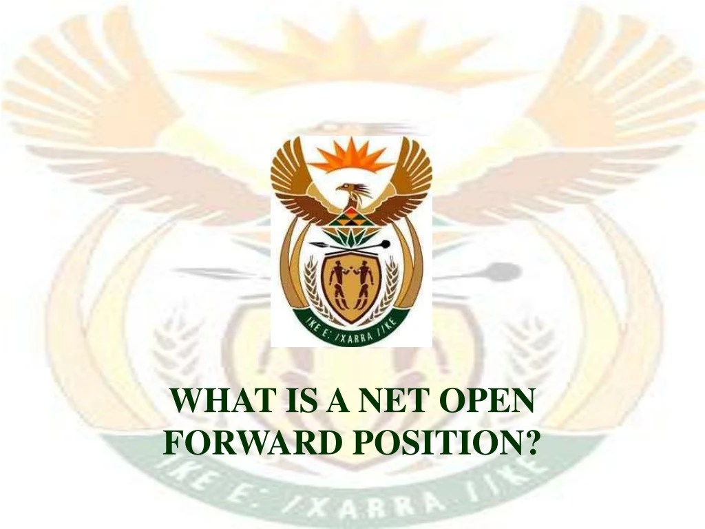 PPT WHAT IS A NET OPEN FORWARD POSITION? PowerPoint Presentation