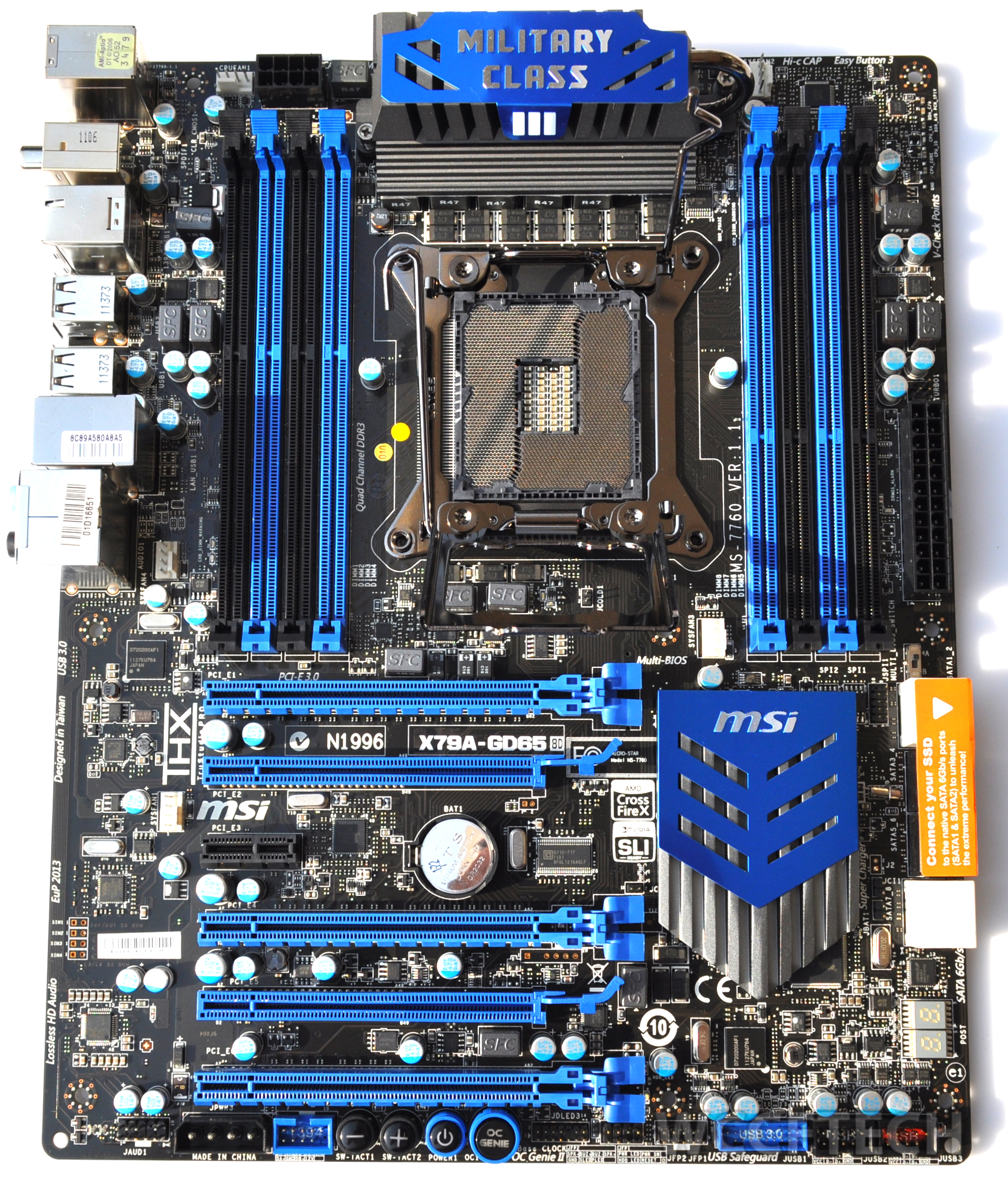 MSI X79AGD658D Motherboard Review