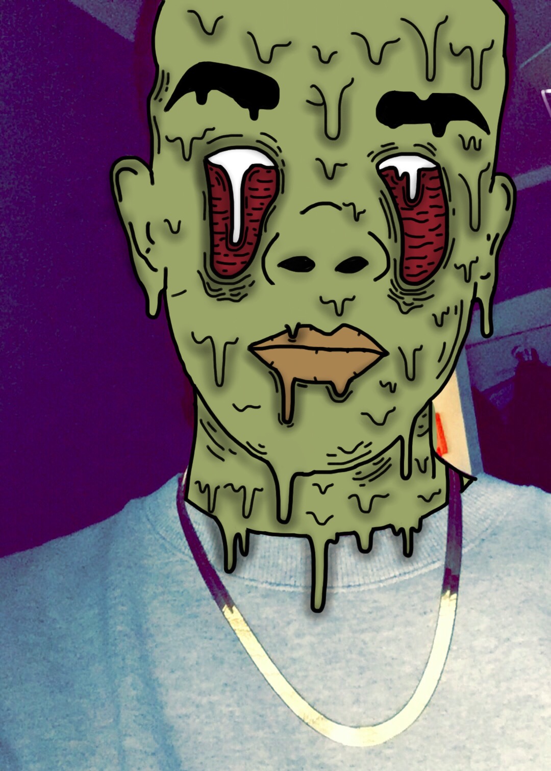 Mentahan Grime Art Tangan / Как сделать Grime Art в MediBang Paint