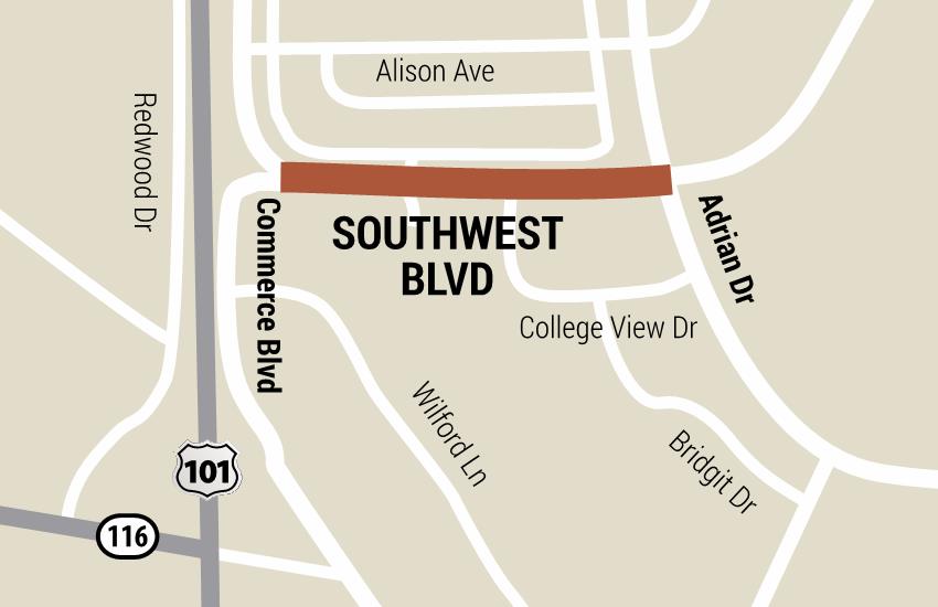 Southwest Boulevard Complete Streets Project City of Rohnert Park