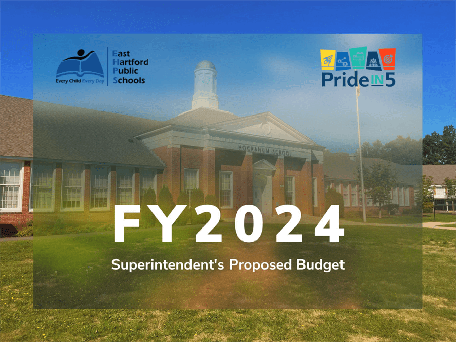 FY 24 Budget Presentation 2 Program Detail BOE East Hartford Public