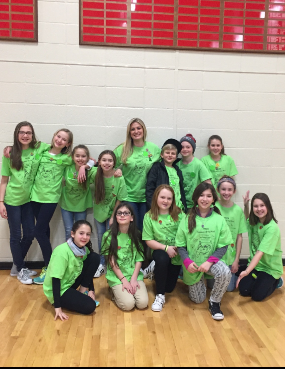 AHES Teams Attend Odyssey of the Mind Competition TriDistrict