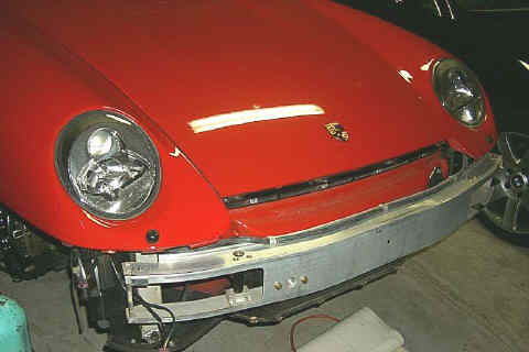 Porsche 993 Front Bumper Cover Removal (911 Carrera 1993-1998