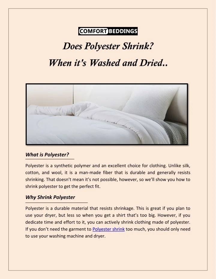 Does Polyester Lycra Shrink at Yetta Terry blog