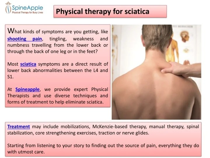 PPT Physical therapy for sciatica PowerPoint Presentation, free