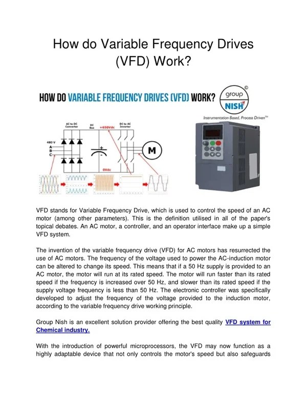 PPT - How do Variable Frequency Drives (VFD) Work? PowerPoint