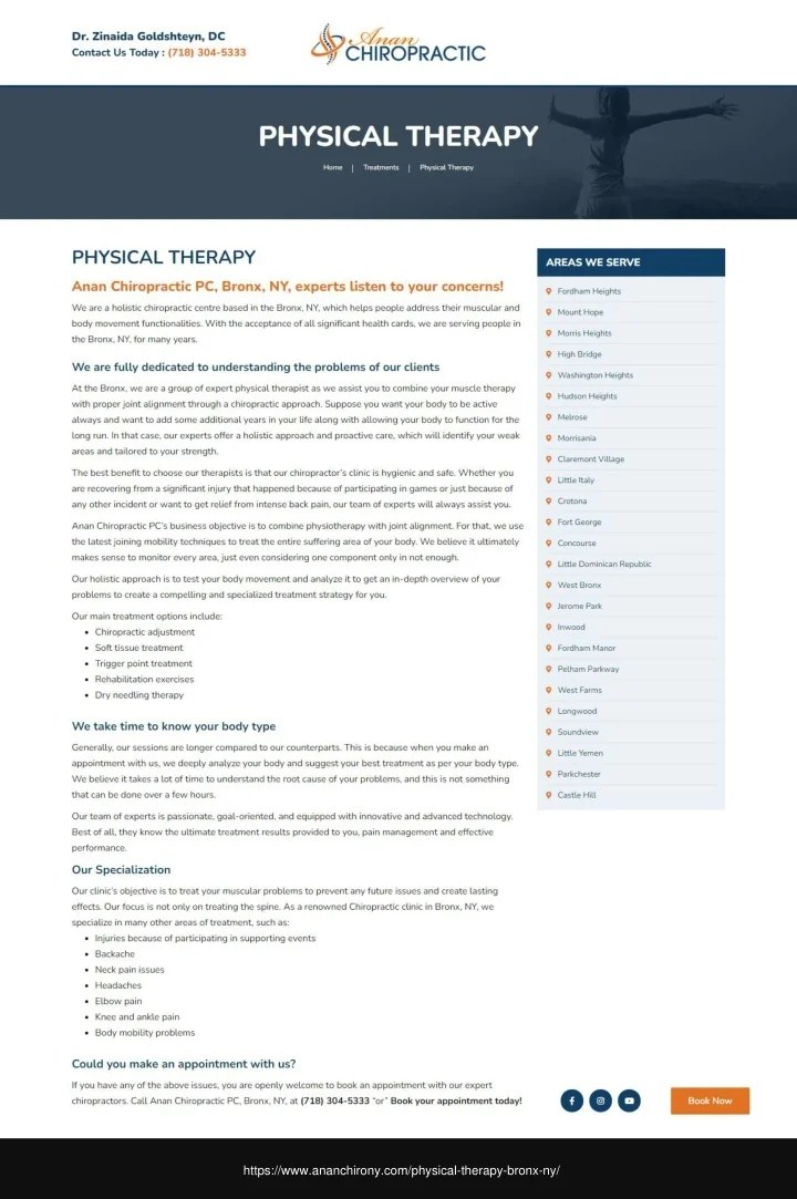 PPT Physical Therapy Clinic in Bronx NY PowerPoint Presentation, free