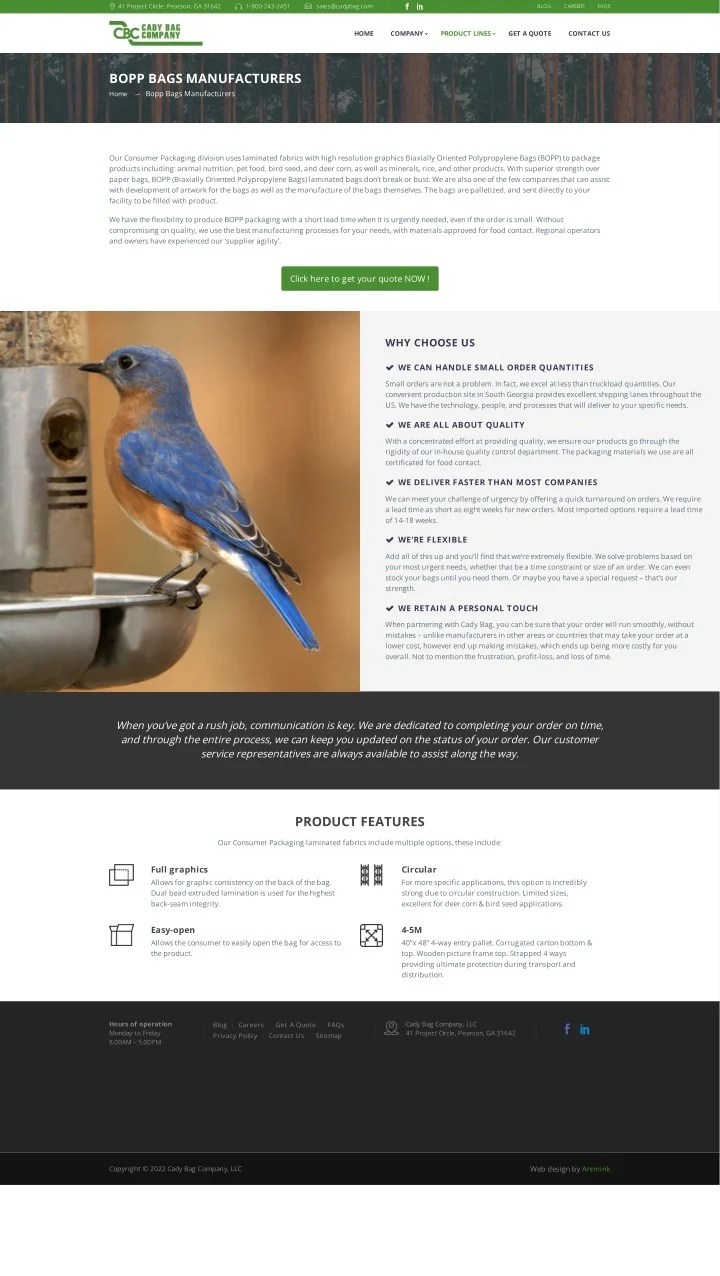 PPT BOPP Bags Manufacturers BOPP Packaging Cady Bag Company PowerPoint Presentation ID