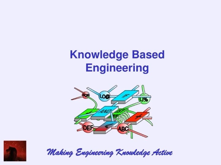 PPT Knowledge Based Engineering PowerPoint Presentation, free