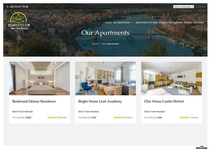 PPT Budapest Short Term Rentals PowerPoint Presentation, free