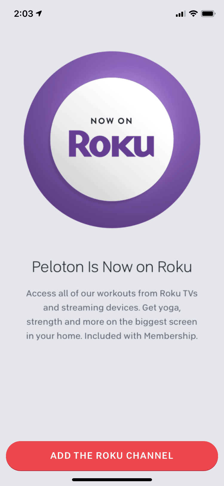 Peloton app now available on Roku Stark Insider