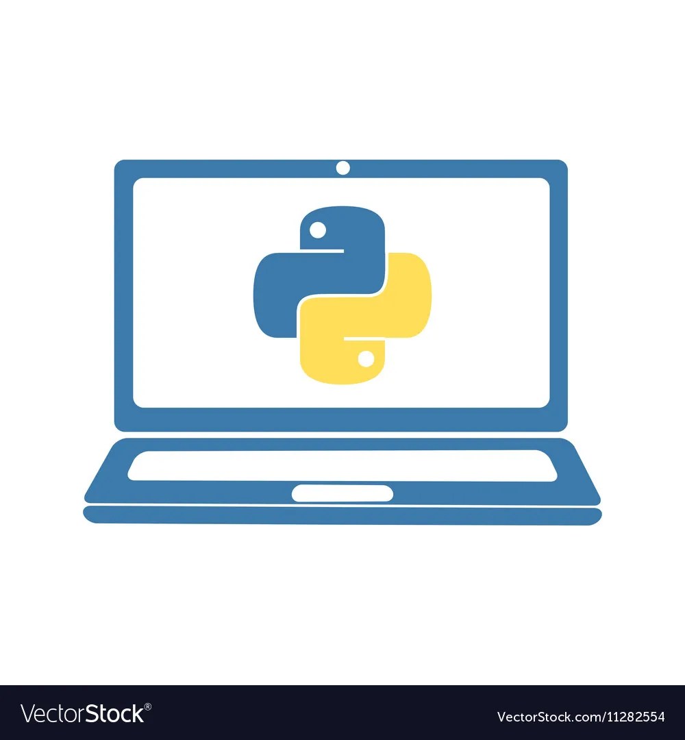 Python programming language Royalty Free Vector Image