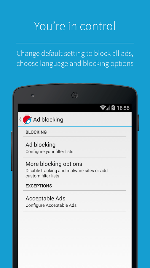 Adblock Browser for Android now officially available in the Google Play
