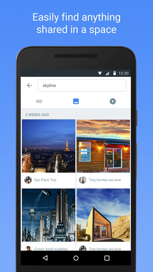 (Update Android app now available) Google launches Spaces, a sharing