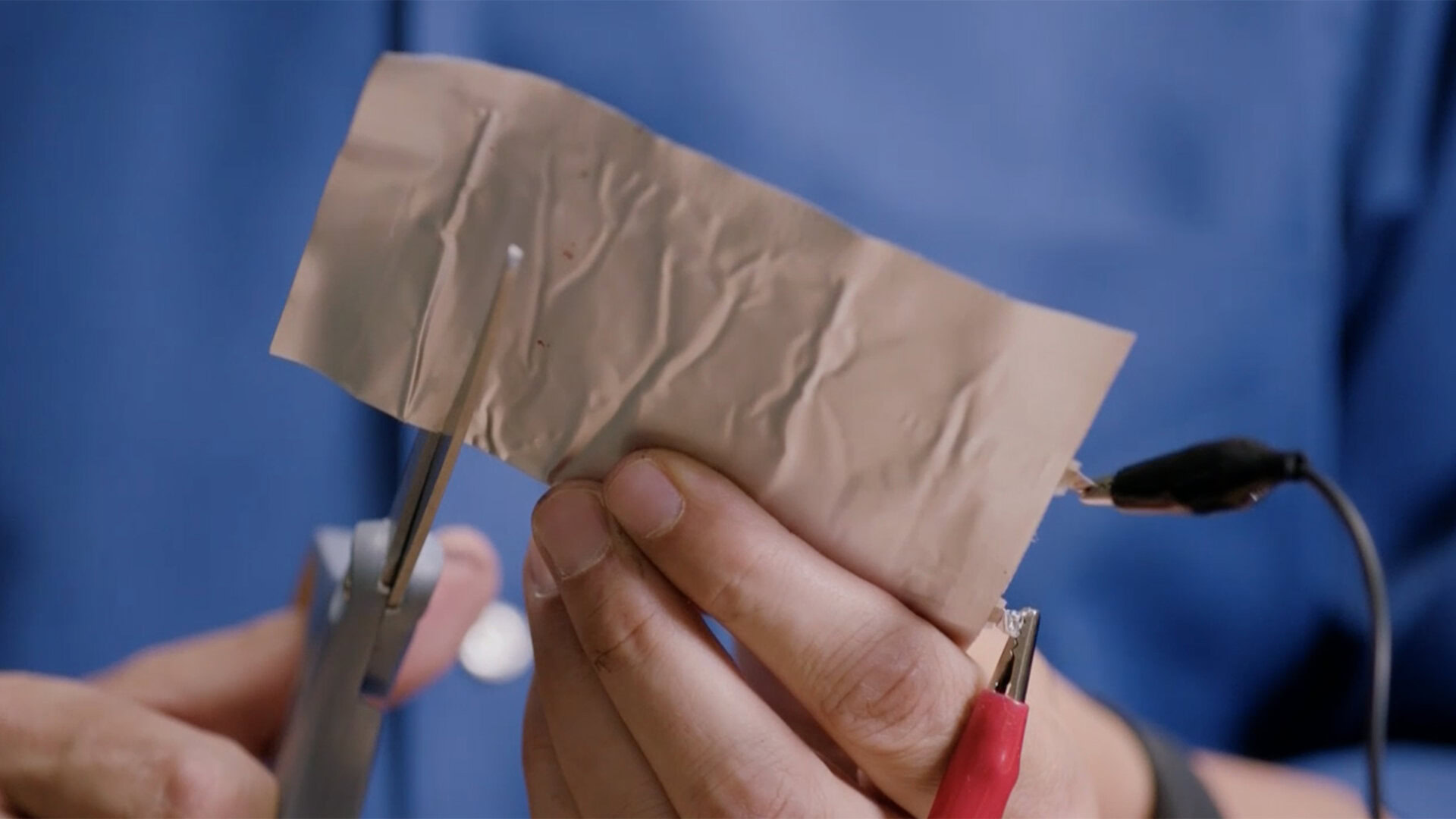 This battery won't explode even when cut or punctured ...