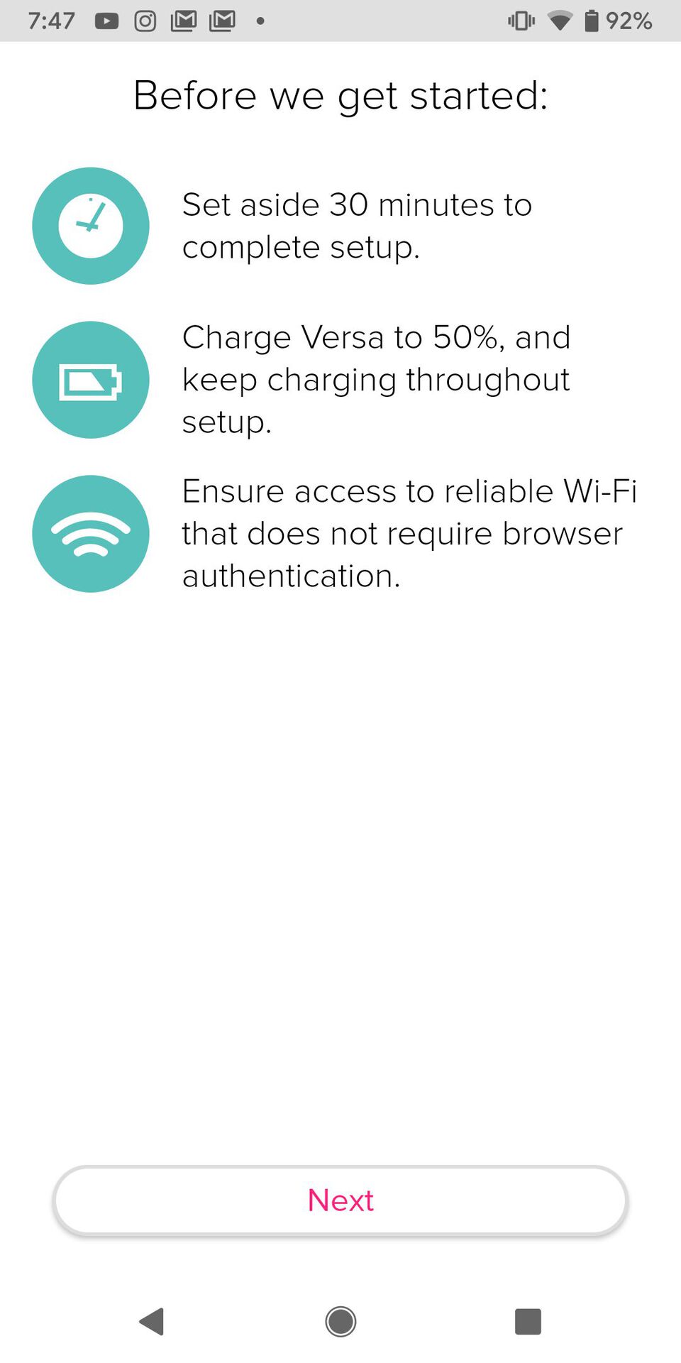 Here's how to setup Fitbit devices Versa, Charge 3, and so on