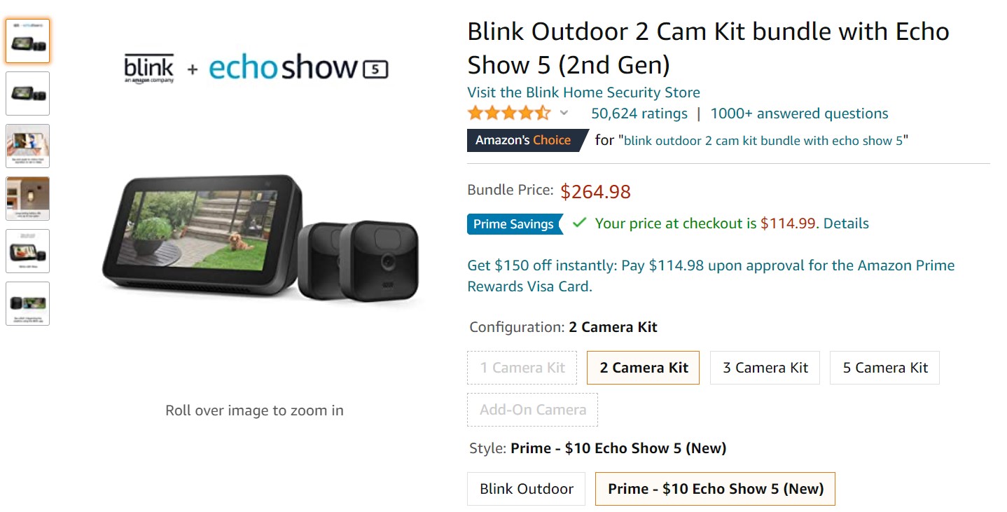 How To Connect Blink Camera To Echo Show 5 I have 11 cameras working