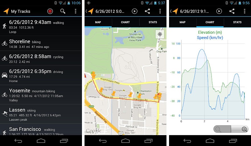 Best Maps For Cycling Best Android Apps For Biking And Cycling