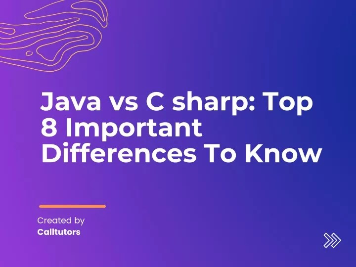 PPT Java vs C sharp Top 8 Important Differences To Know PowerPoint