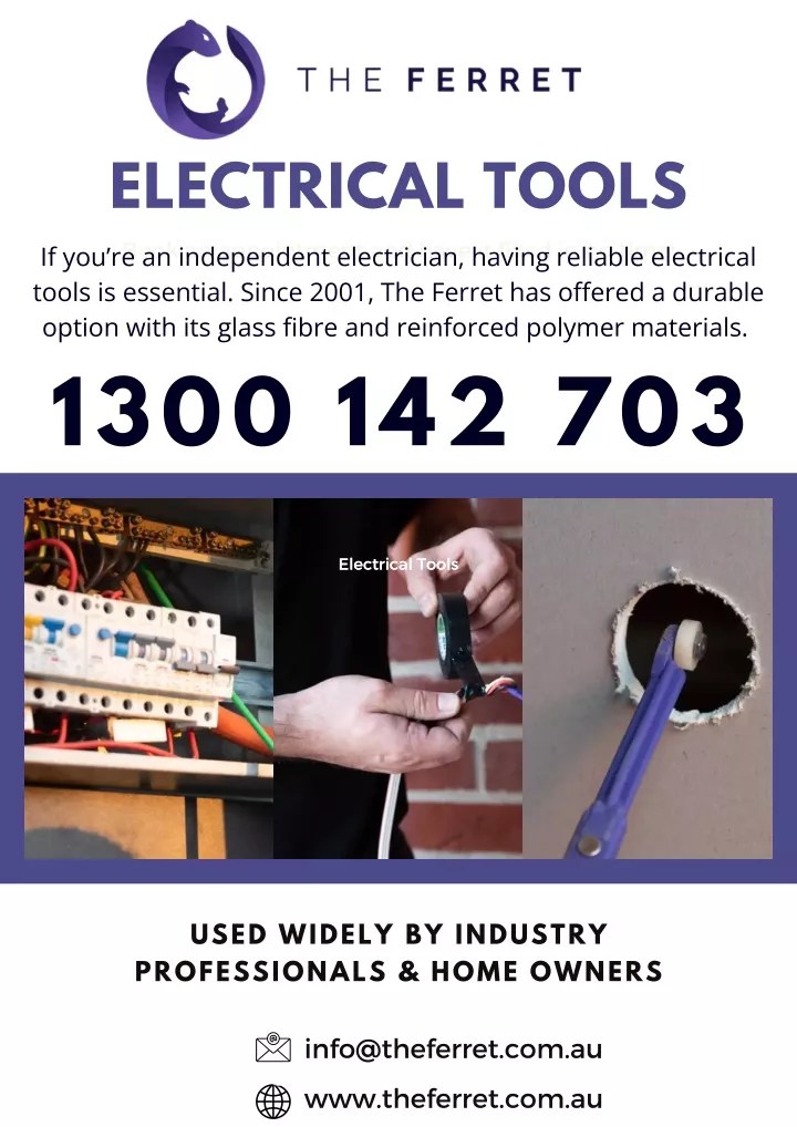 PPT Electrical Tools PowerPoint Presentation, free download ID11564347
