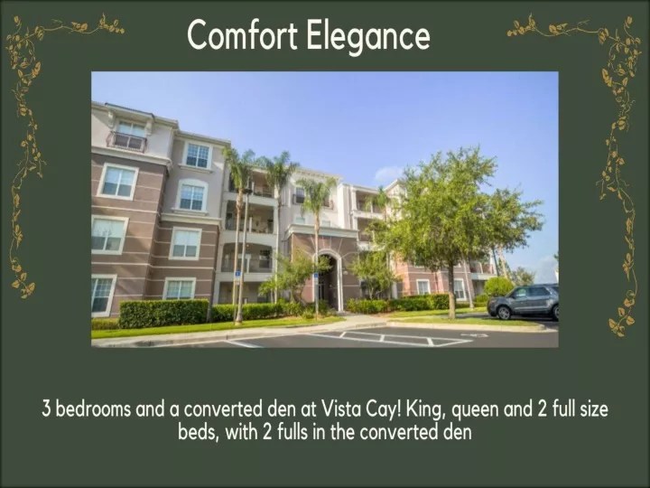 PPT vista cay condos for rent PowerPoint Presentation, free download