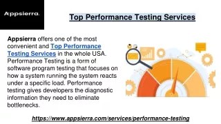PPT - Top Performance Testing Services PowerPoint Presentation, free
