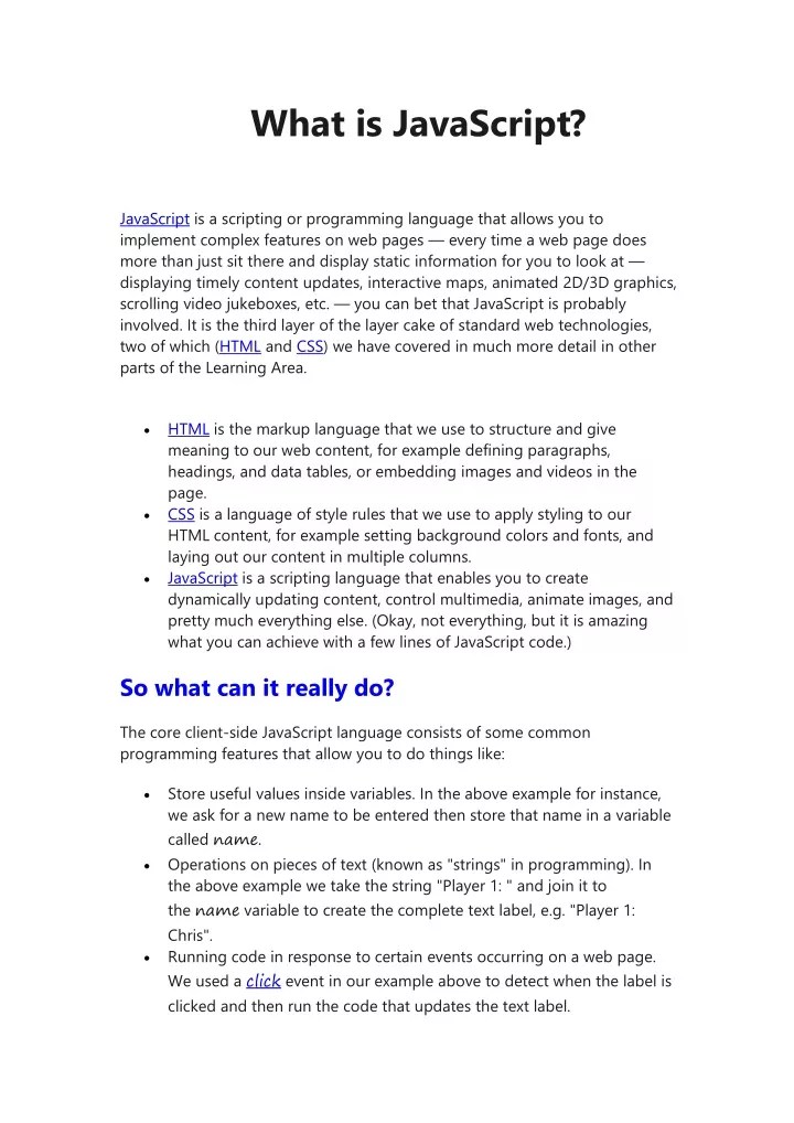 PPT What is JavaScript PowerPoint Presentation, free download ID