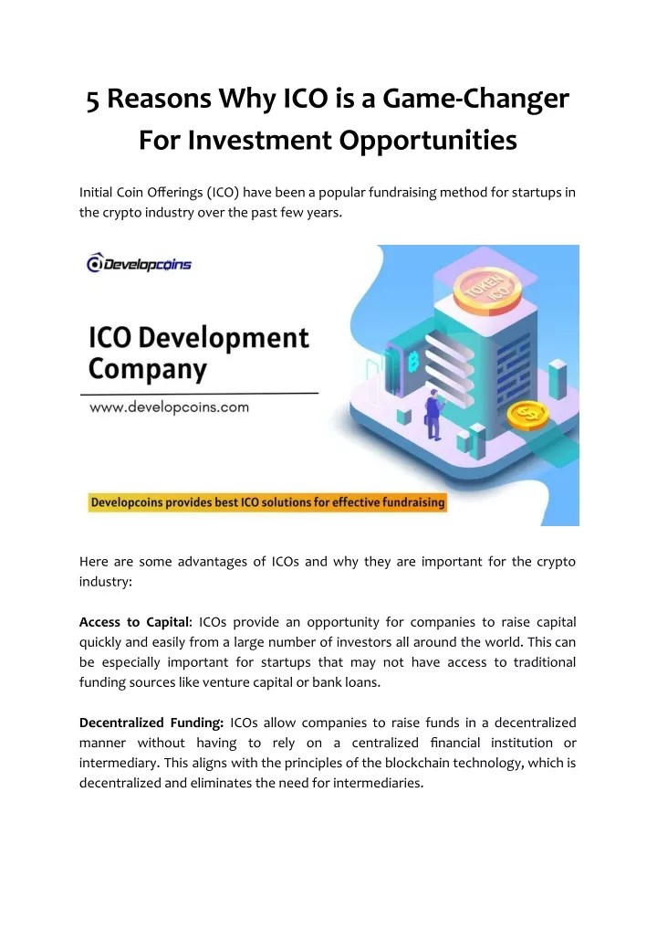 PPT 5 Reasons Why ICO is a GameChanger For Investment Opportunities(04)