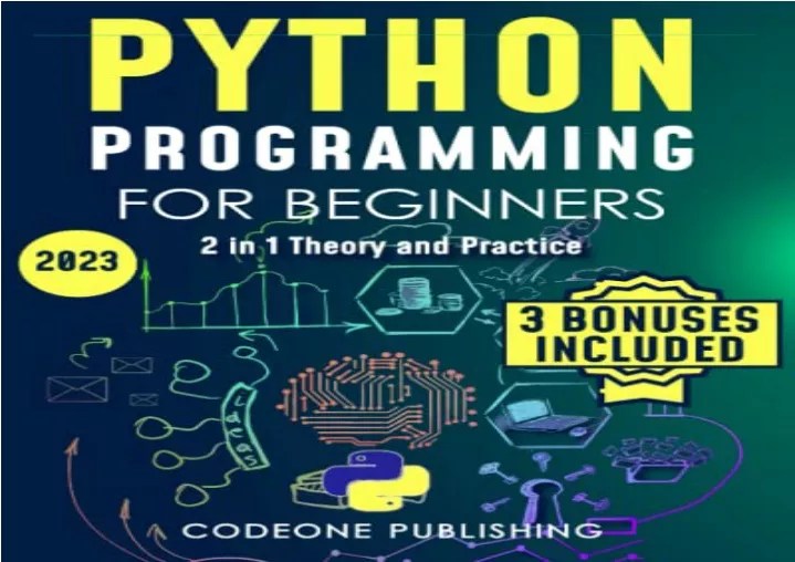 PPT [READ PDF] Python Programming for Beginners The Complete Python