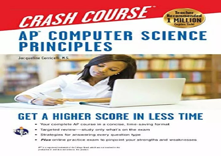 PPT PDF AP® Computer Science Principles Crash Course Get a Higher