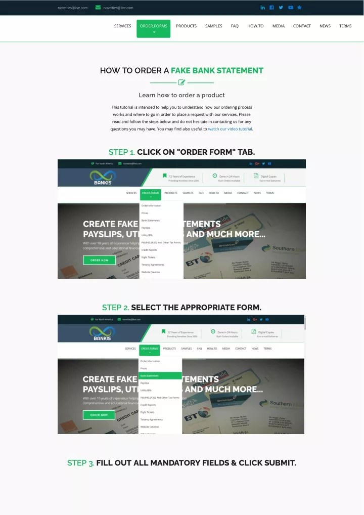 PPT Make Fake Bank Statement PowerPoint Presentation, free download