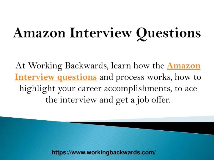 PPT Amazon Interview Questions PowerPoint Presentation, free download