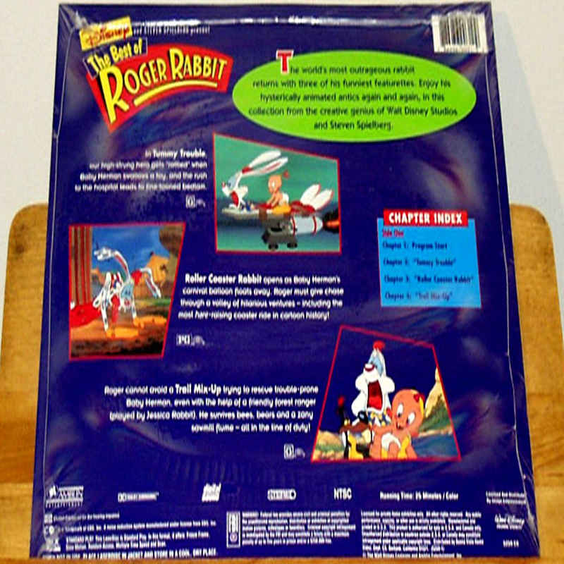 Best of Roger Rabbit LaserDisc, Rare LaserDiscs, NotonDVD