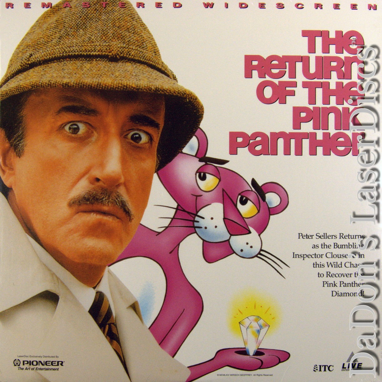 The Return of the Pink Panther LaserDisc, Rare LaserDiscs, Widescreen