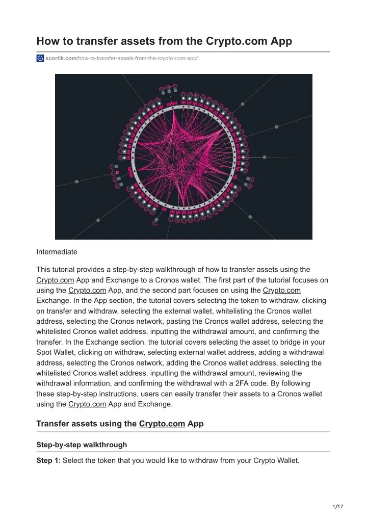 PPT to transfer assets from the App